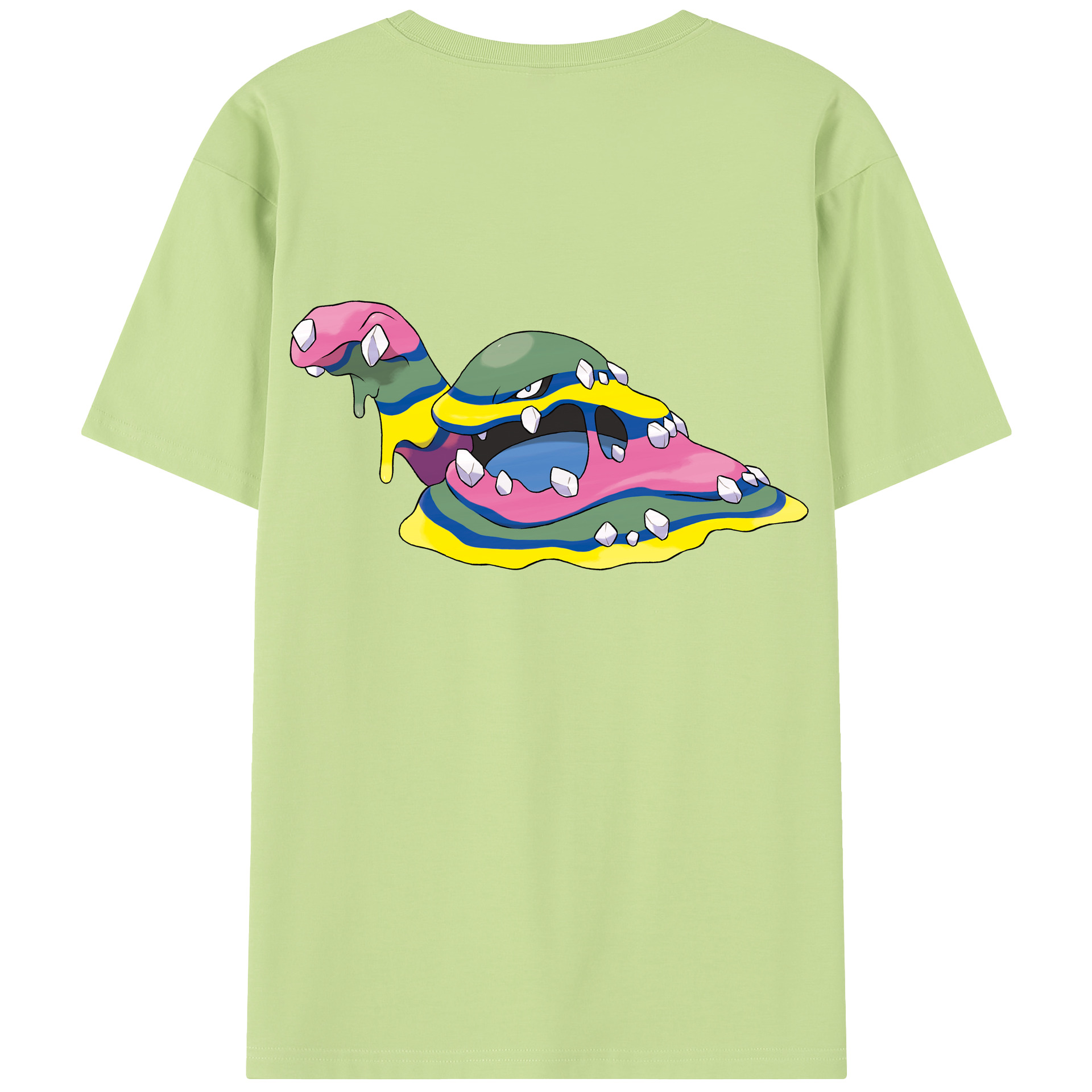 （画像用） ポケットモンスター Pokémon 綿100％半袖Tシャツ（背面プリント）